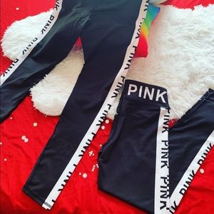 Letter Print Leggings